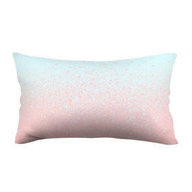 Подушка 3D антистресс с принтом Pink Blue Gradient в Санкт-Петербурге, наволочка — 100% полиэстер, наполнитель — вспененный полистирол | состоит из подушки и наволочки на молнии | blu | gradient | pink | голубое | градиент | розовое