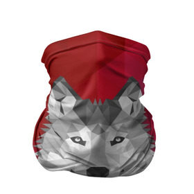 Бандана-труба 3D с принтом Полигональный волк в Санкт-Петербурге, 100% полиэстер, ткань с особыми свойствами — Activecool | плотность 150‒180 г/м2; хорошо тянется, но сохраняет форму | волк | полигоны