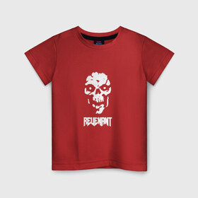 Детская футболка хлопок с принтом Doom 4 Head Revenant в Санкт-Петербурге, 100% хлопок | круглый вырез горловины, полуприлегающий силуэт, длина до линии бедер | 