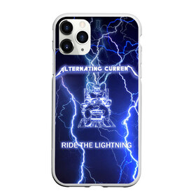 Чехол для iPhone 11 Pro матовый с принтом Metallica - Ride the Lightning в Санкт-Петербурге, Силикон |  | album | metal | metallica | ride the lightning | rock | альбом | метал | металлика | молния | рок