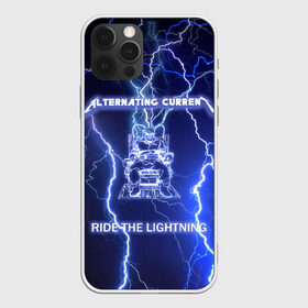 Чехол для iPhone 12 Pro Max с принтом Metallica - Ride the Lightning в Санкт-Петербурге, Силикон |  | Тематика изображения на принте: album | metal | metallica | ride the lightning | rock | альбом | метал | металлика | молния | рок