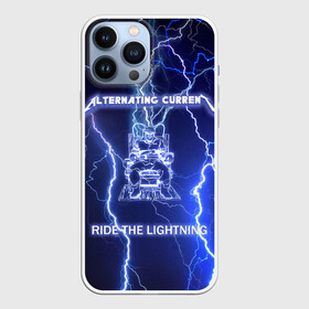 Чехол для iPhone 13 Pro Max с принтом Metallica   Ride the Lightning в Санкт-Петербурге,  |  | album | metal | metallica | ride the lightning | rock | альбом | метал | металлика | молния | рок