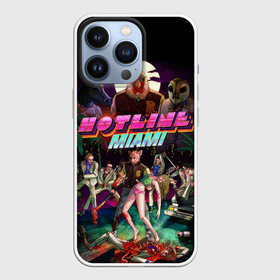 Чехол для iPhone 13 Pro с принтом Hotline Miami 17 в Санкт-Петербурге,  |  | game | hotline miami | hotlinemiami | игры | майями | хотлайн | хотланй майами