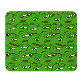 Коврик прямоугольный с принтом Sad frogs в Санкт-Петербурге, натуральный каучук | размер 230 х 185 мм; запечатка лицевой стороны | frog | грустная | жаба | мем | мемы