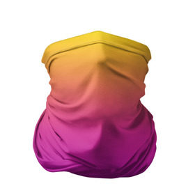Бандана-труба 3D с принтом Чёткий градиент в Санкт-Петербурге, 100% полиэстер, ткань с особыми свойствами — Activecool | плотность 150‒180 г/м2; хорошо тянется, но сохраняет форму | cs:go | градиент | диджей | желтый | музыка | розовый | синий | фиолетовый | чёткий