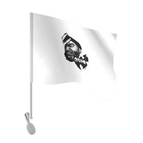 Флаг для автомобиля с принтом Methodman в Санкт-Петербурге, 100% полиэстер | Размер: 30*21 см | gza | hip hop | rza | wu fam | ву танг клан | хип хоп