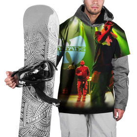 Накидка на куртку 3D с принтом Wu-Tang clan в Санкт-Петербурге, 100% полиэстер |  | gza | hip hop | rza | wu fam | ву танг клан | хип хоп