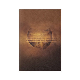 Обложка для паспорта матовая кожа с принтом Wu-Tang Clan в Санкт-Петербурге, натуральная матовая кожа | размер 19,3 х 13,7 см; прозрачные пластиковые крепления | wu tang