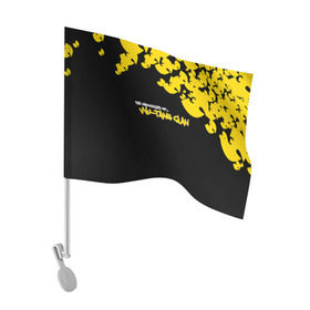Флаг для автомобиля с принтом Wu-Tang clan в Санкт-Петербурге, 100% полиэстер | Размер: 30*21 см | wu tang