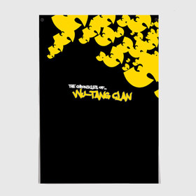 Постер с принтом Wu-Tang clan в Санкт-Петербурге, 100% бумага
 | бумага, плотность 150 мг. Матовая, но за счет высокого коэффициента гладкости имеет небольшой блеск и дает на свету блики, но в отличии от глянцевой бумаги не покрыта лаком | wu tang