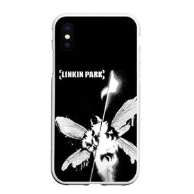 Чехол для iPhone XS Max матовый с принтом Linkin Park в Санкт-Петербурге, Силикон | Область печати: задняя сторона чехла, без боковых панелей | linkin park