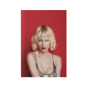 Обложка для паспорта матовая кожа с принтом Taylor Swift в Санкт-Петербурге, натуральная матовая кожа | размер 19,3 х 13,7 см; прозрачные пластиковые крепления | звезда | знаменитость | музыка | певица