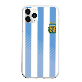 Чехол для iPhone 11 Pro матовый с принтом Сборная Аргентины по футболу в Санкт-Петербурге, Силикон |  | argentina | аргентина