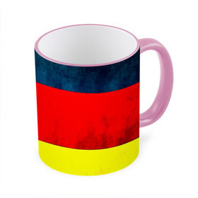 Кружка 3D с принтом Германия в Санкт-Петербурге, керамика | ёмкость 330 мл | европа | триколор | флаг