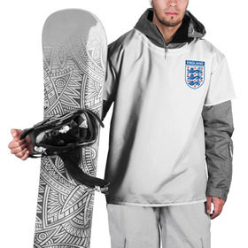 Накидка на куртку 3D с принтом Сборная Англия в Санкт-Петербурге, 100% полиэстер |  | england | варди | футбол