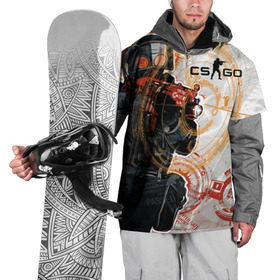 Накидка на куртку 3D с принтом CS GO в Санкт-Петербурге, 100% полиэстер |  | cs | cs go | csgo | go | го | контр страйк | контра | кс | кс го | ксго | спецназ | террористы