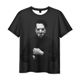 Мужская футболка 3D с принтом Marilyn Manson в Санкт-Петербурге, 100% полиэфир | прямой крой, круглый вырез горловины, длина до линии бедер | звезда | знаменитость | музыка | мэрилин мэнсон | певец | рокер