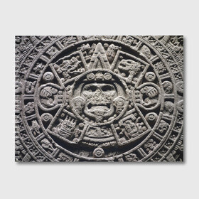 Альбом для рисования с принтом Календарь ацтеков в Санкт-Петербурге, 100% бумага
 | матовая бумага, плотность 200 мг. | Тематика изображения на принте: ацтеки | древняя цивилизация | индейцы | майя | южная америка