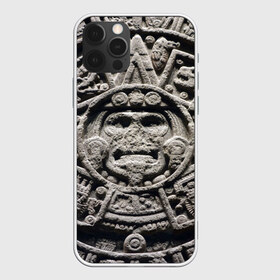 Чехол для iPhone 12 Pro Max с принтом Календарь ацтеков в Санкт-Петербурге, Силикон |  | Тематика изображения на принте: ацтеки | древняя цивилизация | индейцы | майя | южная америка