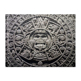 Обложка для студенческого билета с принтом Календарь ацтеков в Санкт-Петербурге, натуральная кожа | Размер: 11*8 см; Печать на всей внешней стороне | ацтеки | древняя цивилизация | индейцы | майя | южная америка