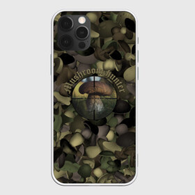 Чехол для iPhone 12 Pro Max с принтом Грибной охотник в Санкт-Петербурге, Силикон |  | Тематика изображения на принте: hunter | грибы | камуфляж | лес | охота