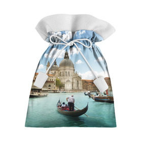 Подарочный 3D мешок с принтом Венеция в Санкт-Петербурге, 100% полиэстер | Размер: 29*39 см | Тематика изображения на принте: europe | italy | venice | венеция | вода | европа | ес | италия | каникулы | лодки | отдых | отпуск | солнце | туризм