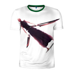 Мужская футболка 3D спортивная с принтом Ичиго из аниме Блич в Санкт-Петербурге, 100% полиэстер с улучшенными характеристиками | приталенный силуэт, круглая горловина, широкие плечи, сужается к линии бедра | bleach