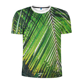 Мужская футболка 3D спортивная с принтом пальмы в Санкт-Петербурге, 100% полиэстер с улучшенными характеристиками | приталенный силуэт, круглая горловина, широкие плечи, сужается к линии бедра | sea | summer | берег | лето | море | океан | отдых | пальмы | пляж | солнце