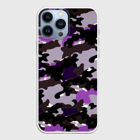 Чехол для iPhone 13 Pro Max с принтом Камуфляж в Санкт-Петербурге,  |  | camo | камо | фиолетовый