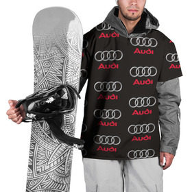 Накидка на куртку 3D с принтом Audi в Санкт-Петербурге, 100% полиэстер |  | Тематика изображения на принте: ауди
