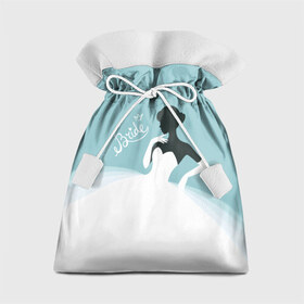 Подарочный 3D мешок с принтом Bride 1 в Санкт-Петербурге, 100% полиэстер | Размер: 29*39 см | bride | team | девичник | девишник | жена | невеста | свадебный | свадьба