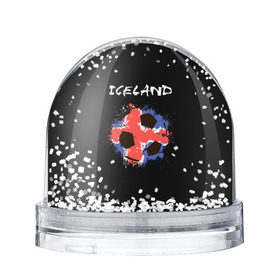 Снежный шар с принтом Исландия в Санкт-Петербурге, Пластик | Изображение внутри шара печатается на глянцевой фотобумаге с двух сторон | euro 2016