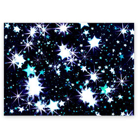 Поздравительная открытка с принтом Star в Санкт-Петербурге, 100% бумага | плотность бумаги 280 г/м2, матовая, на обратной стороне линовка и место для марки
 | вселенная | галактика | звезды
