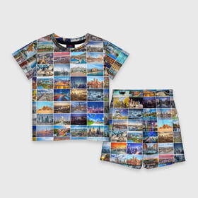 Детский костюм с шортами 3D с принтом Туризм (10х10) в Санкт-Петербурге,  |  | азия | берлин | вегас | венеция | воспоминания | города | достопримечательности | европа | египет | калифорния | каникулы | лондон | милан | москва | ностальгия | нью йорк | отдых | отпуск | память