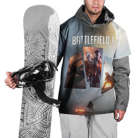 Накидка на куртку 3D с принтом Battlefield 1 в Санкт-Петербурге, 100% полиэстер |  | Тематика изображения на принте: battlefield | батла | батлфилд