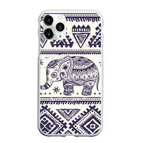 Чехол для iPhone 11 Pro матовый с принтом Африка в Санкт-Петербурге, Силикон |  | орнамент | слон | этно