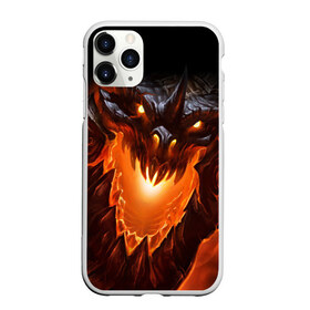 Чехол для iPhone 11 Pro Max матовый с принтом Огнедышащий дракон в Санкт-Петербурге, Силикон |  | Тематика изображения на принте: дракон | змей | монстр | огонь | пасть | пламя | прикольные картинки