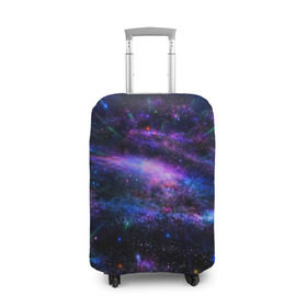 Чехол для чемодана 3D с принтом Вселенная в Санкт-Петербурге, 86% полиэфир, 14% спандекс | двустороннее нанесение принта, прорези для ручек и колес | 3д | вселенная | гравитация | звезда | космос | новая