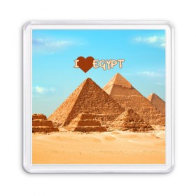 Магнит 55*55 с принтом Egypt в Санкт-Петербурге, Пластик | Размер: 65*65 мм; Размер печати: 55*55 мм | египет | заграница | отдых | отпуск | пирамиды | турист