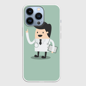 Чехол для iPhone 13 Pro с принтом Доктор в Санкт-Петербурге,  |  | doctor | house md | md | врач | дантист | доктор | мед работник | медецина | медик | хирург