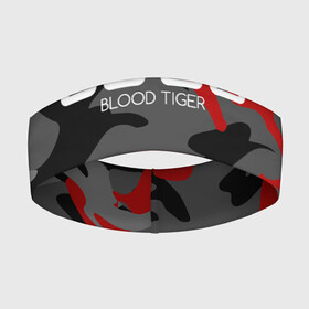 Повязка на голову 3D с принтом cs:go   Blood Tiger (Кровавый в Санкт-Петербурге,  |  | Тематика изображения на принте: cs | csgo | го | кс