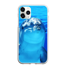 Чехол для iPhone 11 Pro Max матовый с принтом Дельфин в Санкт-Петербурге, Силикон |  | Тематика изображения на принте: вода | дельфин | море | отдых | отпуск | подводный мир | туризм