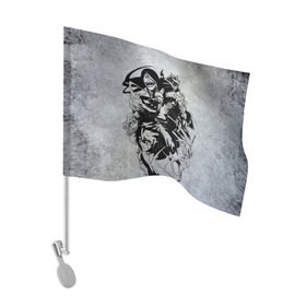 Флаг для автомобиля с принтом Bleach в Санкт-Петербурге, 100% полиэстер | Размер: 30*21 см | блич | итиго | ичиго | куросаки