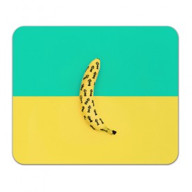 Коврик прямоугольный с принтом Банан 5 в Санкт-Петербурге, натуральный каучук | размер 230 х 185 мм; запечатка лицевой стороны | Тематика изображения на принте: banana | fashion | банан | бананы | мода