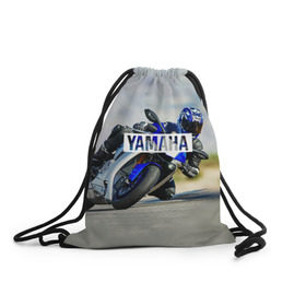 Рюкзак-мешок 3D с принтом Yamaha 5 в Санкт-Петербурге, 100% полиэстер | плотность ткани — 200 г/м2, размер — 35 х 45 см; лямки — толстые шнурки, застежка на шнуровке, без карманов и подкладки | yamaha