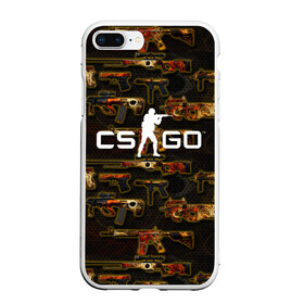 Чехол для iPhone 7Plus/8 Plus матовый с принтом CS GO в Санкт-Петербурге, Силикон | Область печати: задняя сторона чехла, без боковых панелей | cs | cs go | csgo | go | го | контр страйк | контра | кс | кс го | ксго | спецназ | террористы