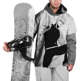 Накидка на куртку 3D с принтом Genos в Санкт-Петербурге, 100% полиэстер |  | Тематика изображения на принте: genos | one punch man | ванпанчмен | генос