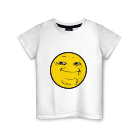 Детская футболка хлопок с принтом Бугурт в Санкт-Петербурге, 100% хлопок | круглый вырез горловины, полуприлегающий силуэт, длина до линии бедер | бугурт тред | колобок