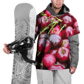 Накидка на куртку 3D с принтом Черешня в Санкт-Петербурге, 100% полиэстер |  | Тематика изображения на принте: вишня | десерт | лето | сладкое | черешня | ягода