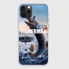 Чехол для iPhone 12 Pro Max с принтом Лучший рыбак в Санкт-Петербурге, Силикон |  | bait | best fisherman | boat | fish | fishing | hook | morning | pike | river | water | вода | крючок | лодка | лучший рыбак | наживка | река | рыба | рыбалка | утро | щука